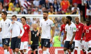 法国对丹麦前半场比分